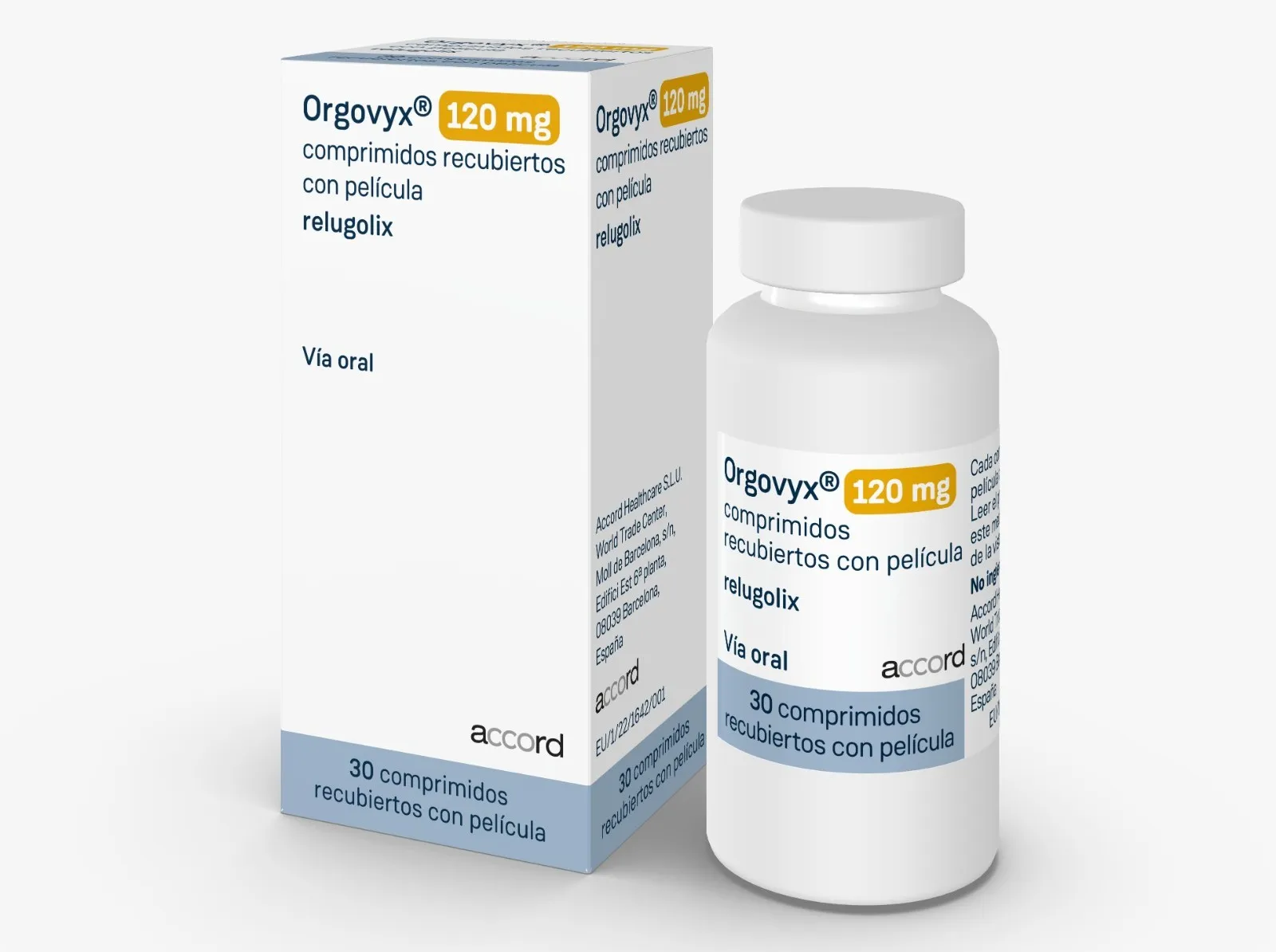 Accord Healthcare lanza Orgovyx (relugolix), la primera y única terapia